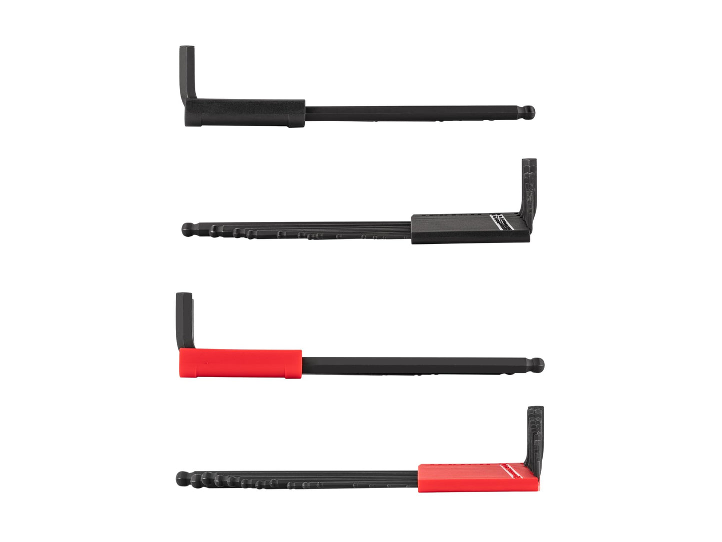 TEKTON Ball End Hex L-Key Set with Holders, 28-Piece (0.050-3/8 in., 1.3-10 mm) | KLX91302