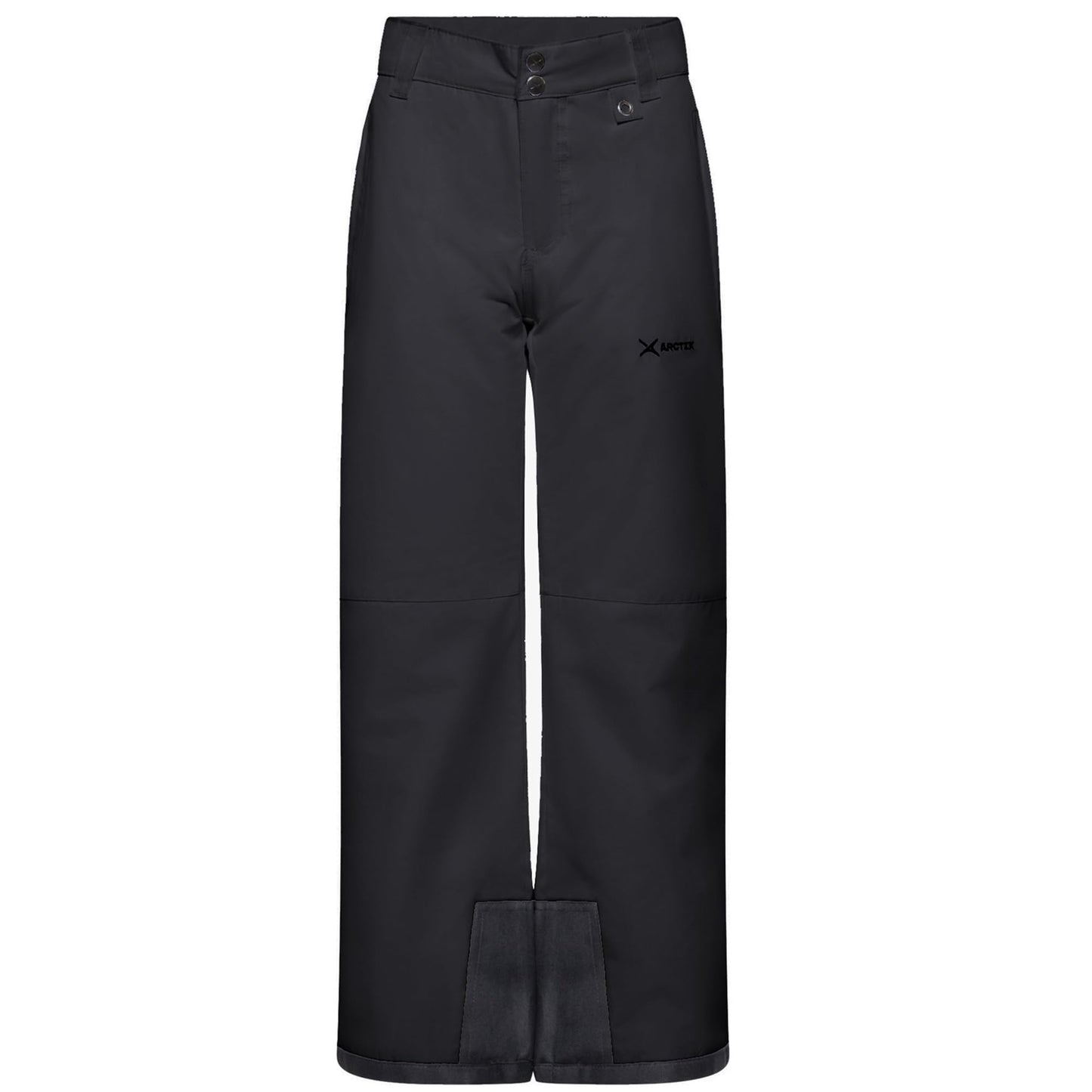 Arctix Youth Snow Pants, Black, Large Regular