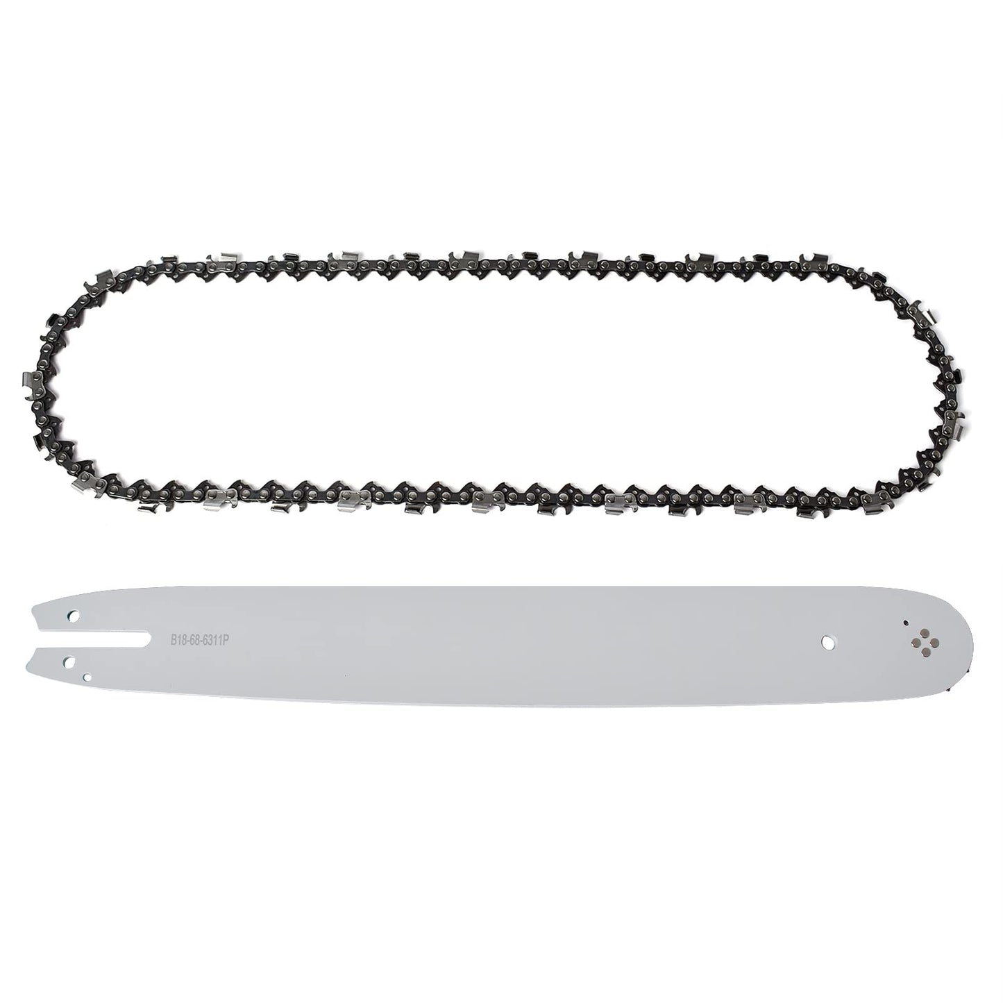 18-inch Guide Bar and Chain for Stihl 021 025 MS210 MS250 MS230 .325 Pitch 68 Drive Links 063 Gauge Chainsaw