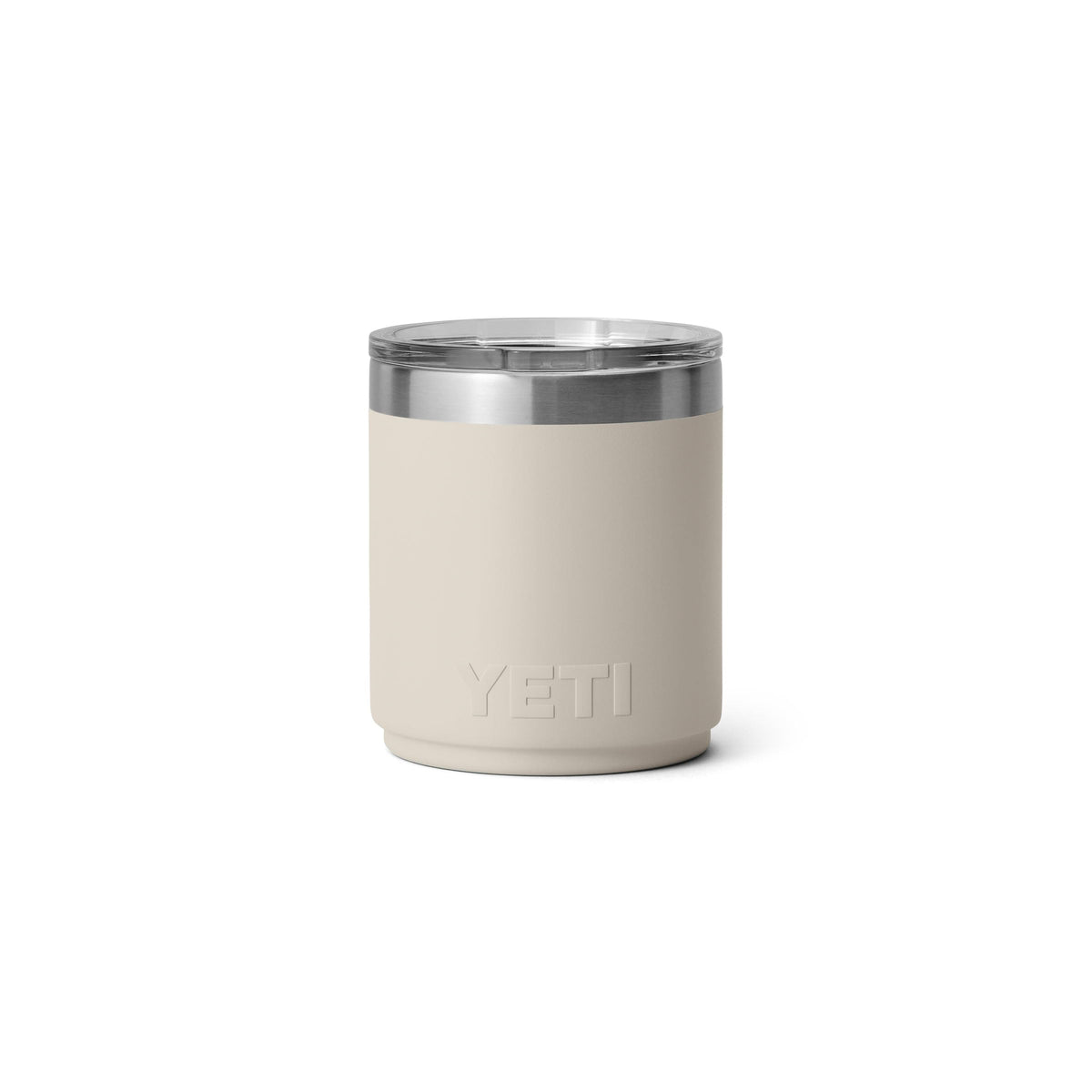 YETI Rambler 10 oz Ceramic Lined Lowball 2.0, Vacuum Insulated with MagSlider Lid, Cape Taupe