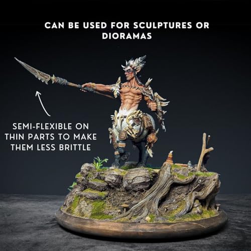 Andwing Cosclay Sculpt - Soft Gray - Flexible Polymer Clay (1lb)