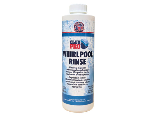 1 Year Supply | (2) Jetted Pipe Cleaner & Purge for Hot Tubs, Swim Spas, Jacuzzis, Bathtubs | Whirlpool Rinse | Powerful Hot Tub Cleaner | Removes Biofilms, Fats & Oils | Club Pro | Hot Tub Chemicals
