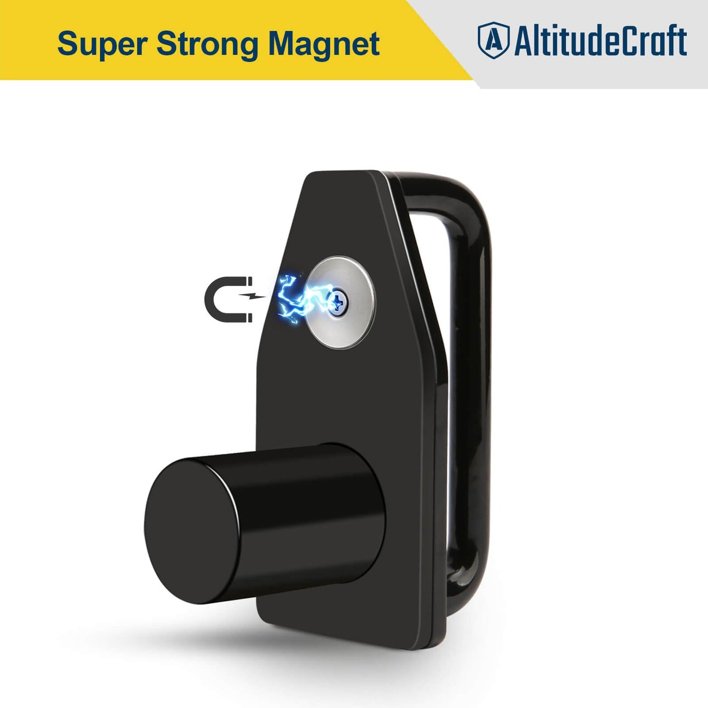 AltitudeCraft Tandem Slide Stopper for Semi Truck, Strong Magnetic Axle Stop Device Refrigerator for Trailer, Heavy Duty Steel Lock Pin Stopper Tool, Semi Truck Accessories