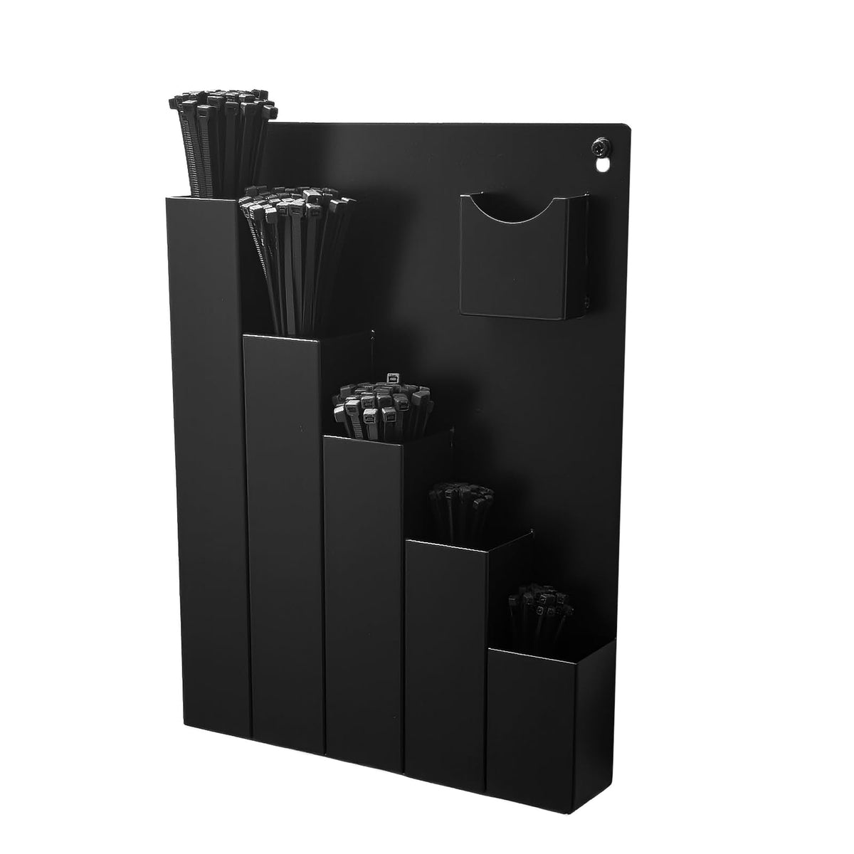 RIMLUFE Cable Zip Tie Storage Holder, Wall Mount Rack Organizers and Storage for Workshop Shed Toolgrid Shop Garage Home,Fit Various Lengths Zip Tie
