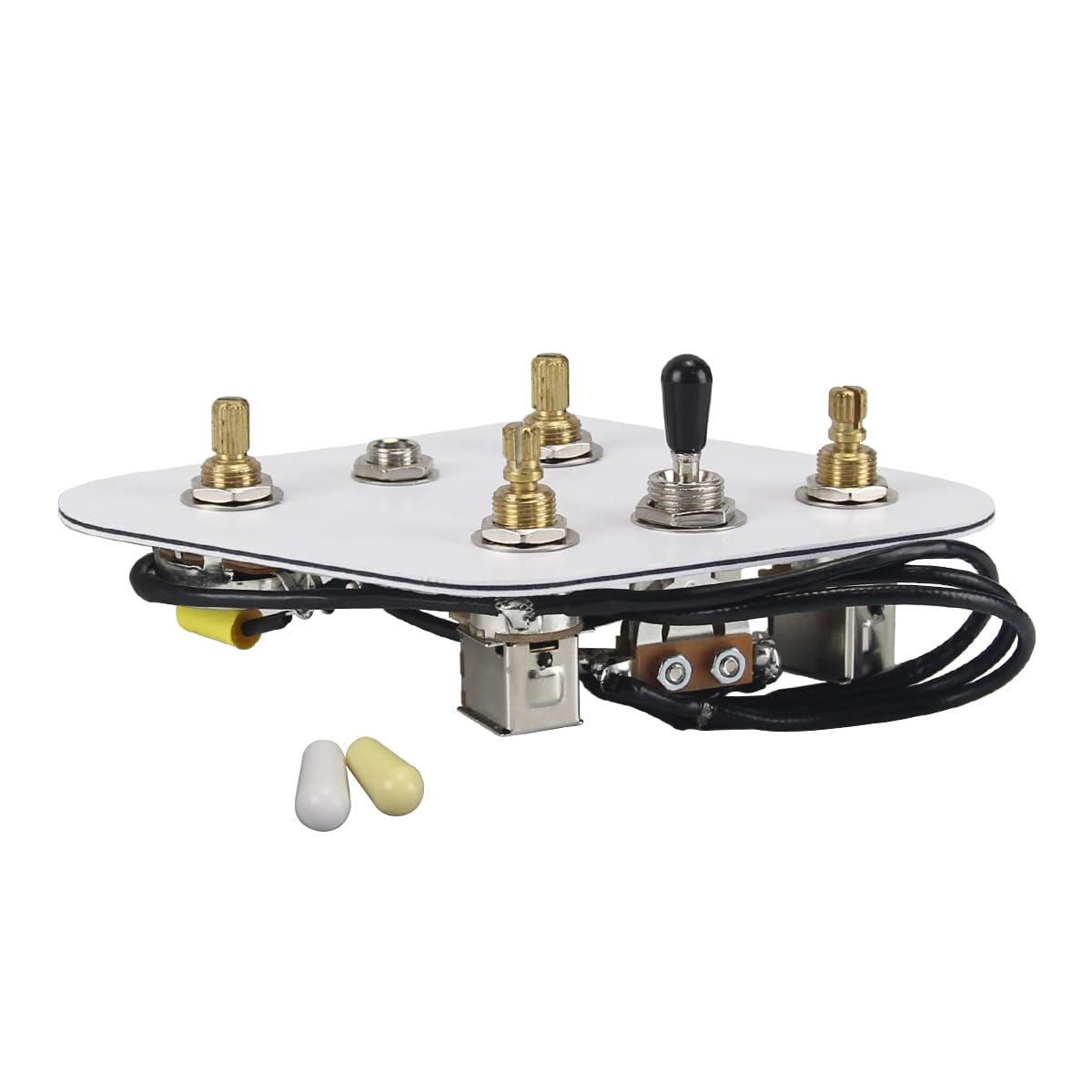 OriPure 2T2V Prewired Wiring Harness Kit Pre-Wired 3-Way Switch Push-Push Pots for SG Guitar Part