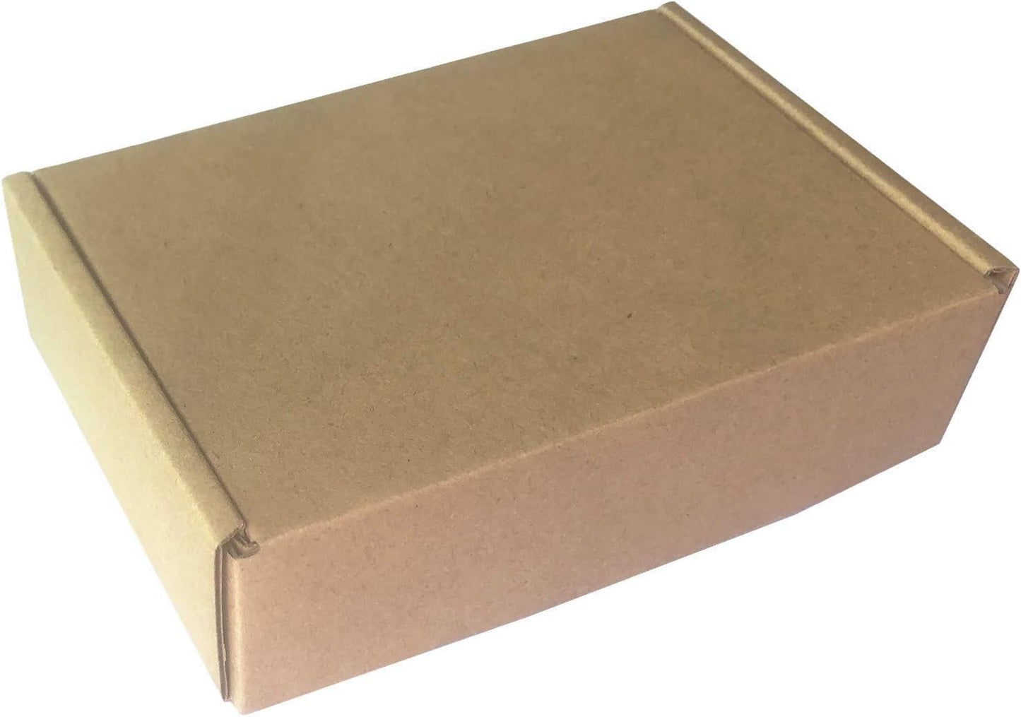 Small Cardboard Shipping Box Mailers 6x4x1.6 Inch Corrugated Packaging Storage Boxes 100 Pack (Inside Size: 5.3 x 3.8 x 1.5")
