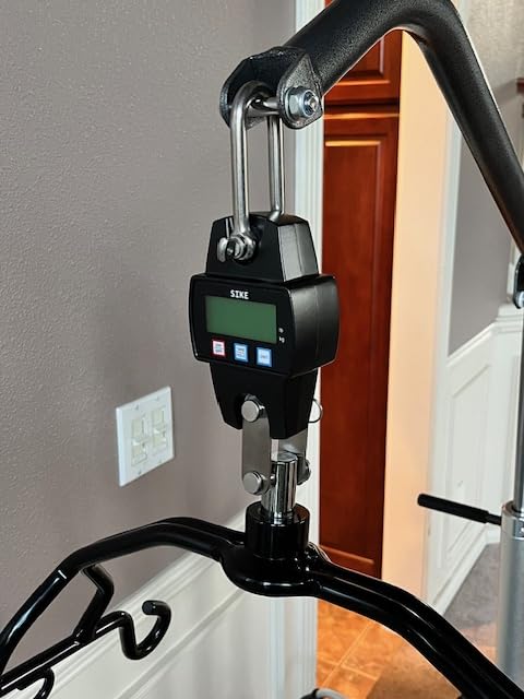 SIKE Hydraulic Home Patient Lift Scale with Digital Display, Stainless Steel Link Kit