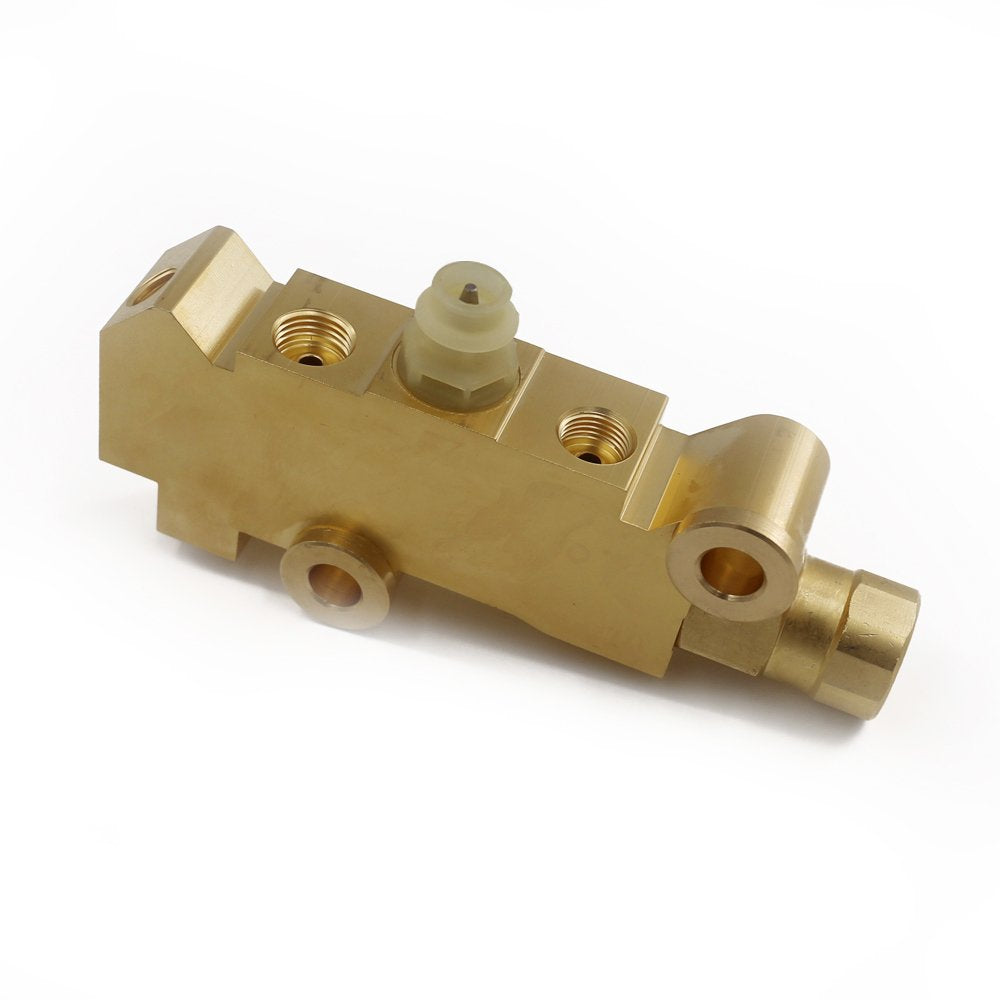 UTSAUTO PV4 Brass Brake Proportioning Valve Disc/Disc Brake System Combination Valve