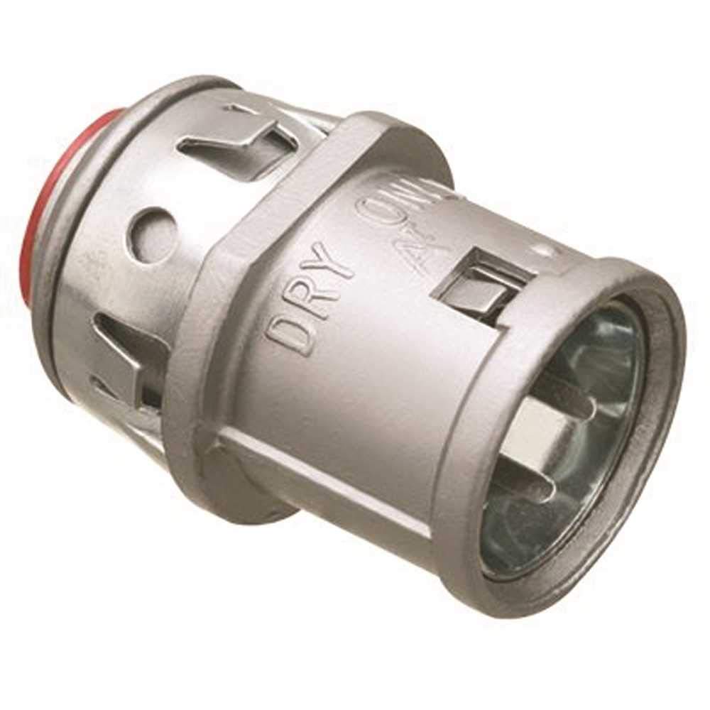 Arlington 38AST SNAP-2-IT Snap-in Conduit Cable Connectors, 50-Pack
