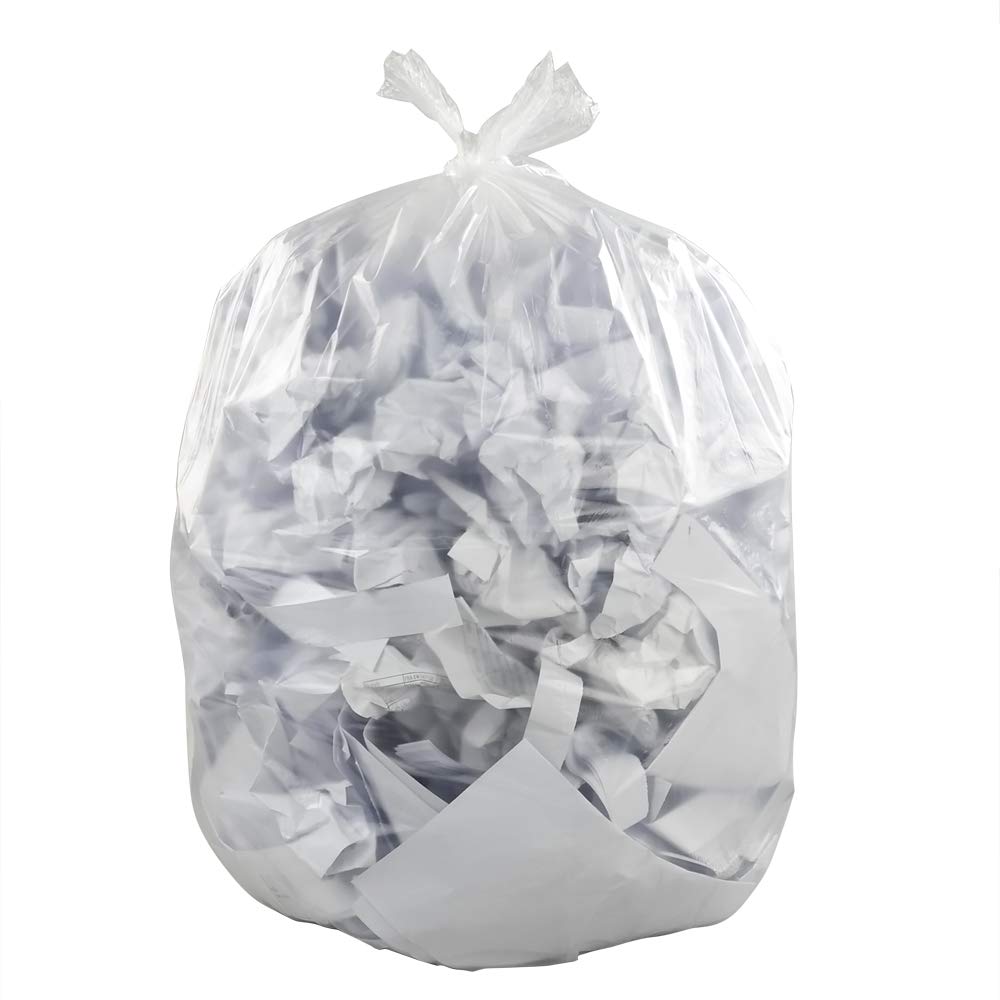 Yubine 8 Gallon Clear Trash Bags, Kitchen Garbage Bags, 2 Rolls/220 Counts
