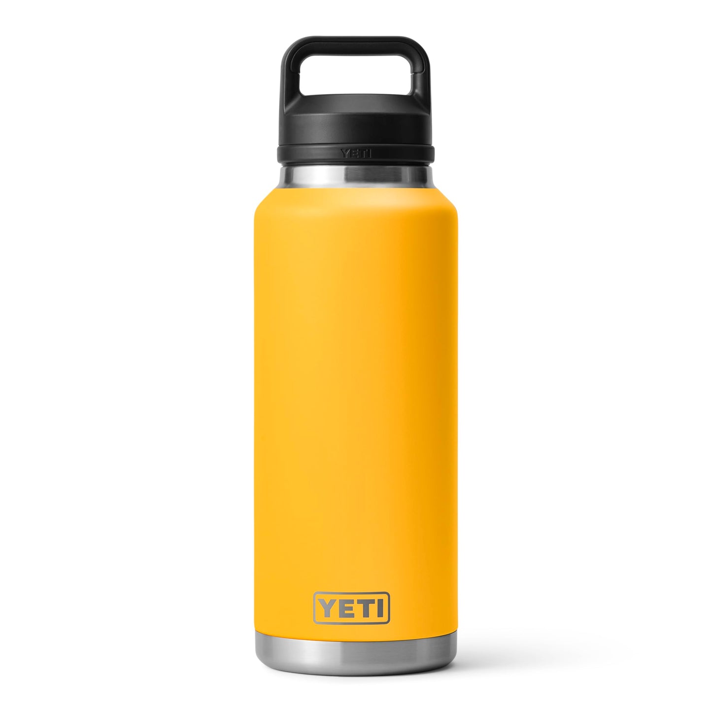 YETI Rambler 46 oz Bottle, Vacuum Insulated, Stainless Steel with Chug Cap, Black