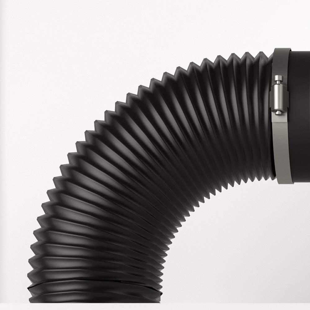 AC INFINITY Flexible 4-Inch Aluminum Ducting, Heavy-Duty Four-Layer Protection, 25-Feet Long for Heating Cooling Ventilation and Exhaust