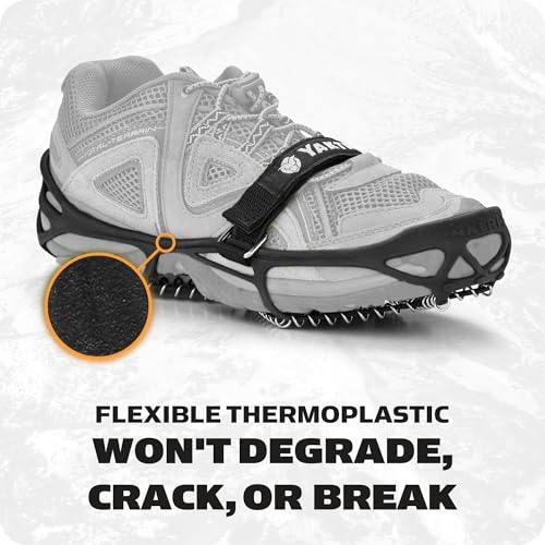 Yaktrax Pro Traction Cleats for Walking, Jogging, or Hiking on Snow and Ice, X-Large