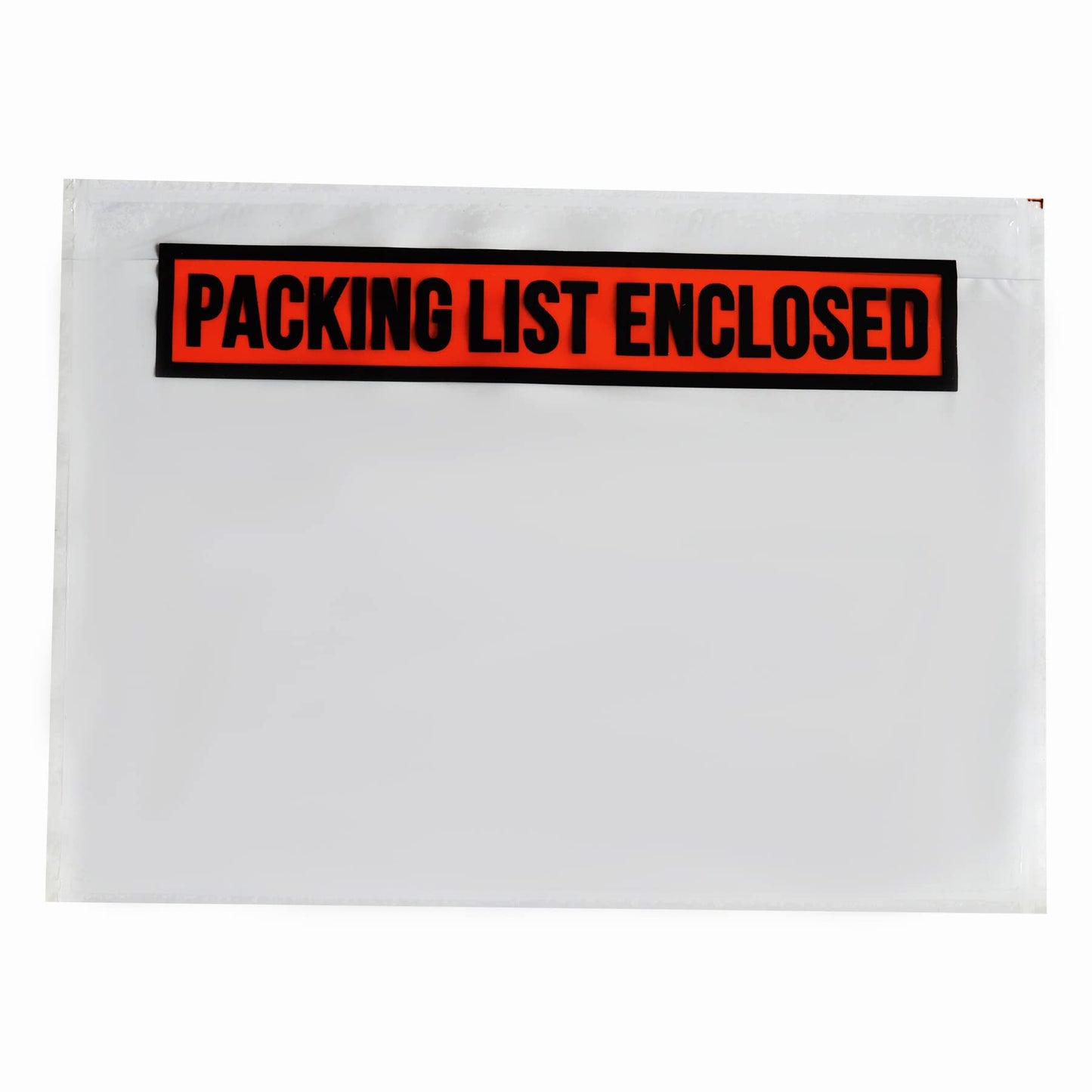 1000 PCS 7.5"x 5.5" Clear Self-Adhesive Packing List Envelopes - Plastic Shipping/Mailing Pouch Bags for Invoice Label