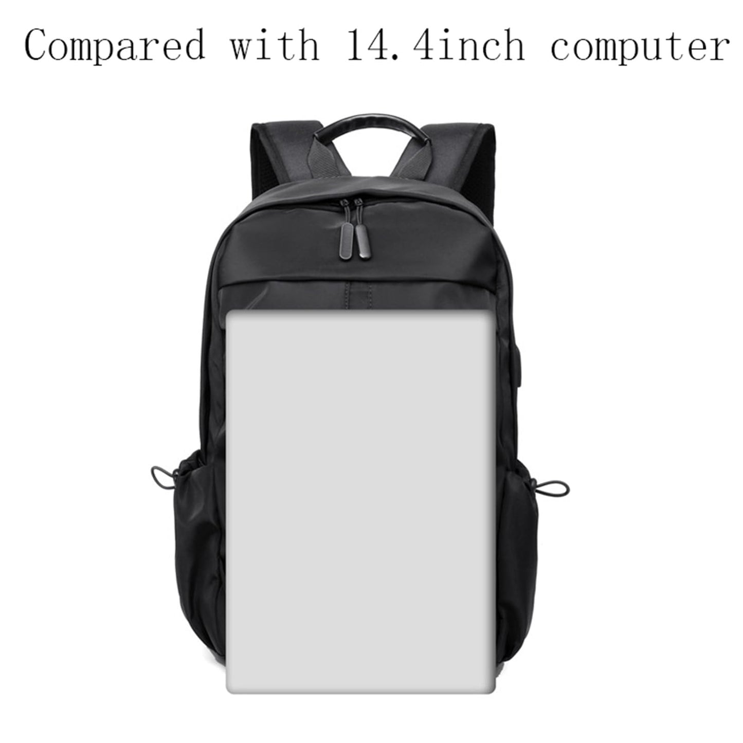 Business Backpacks Travel Laptop Backpack Black Work Bag for Men