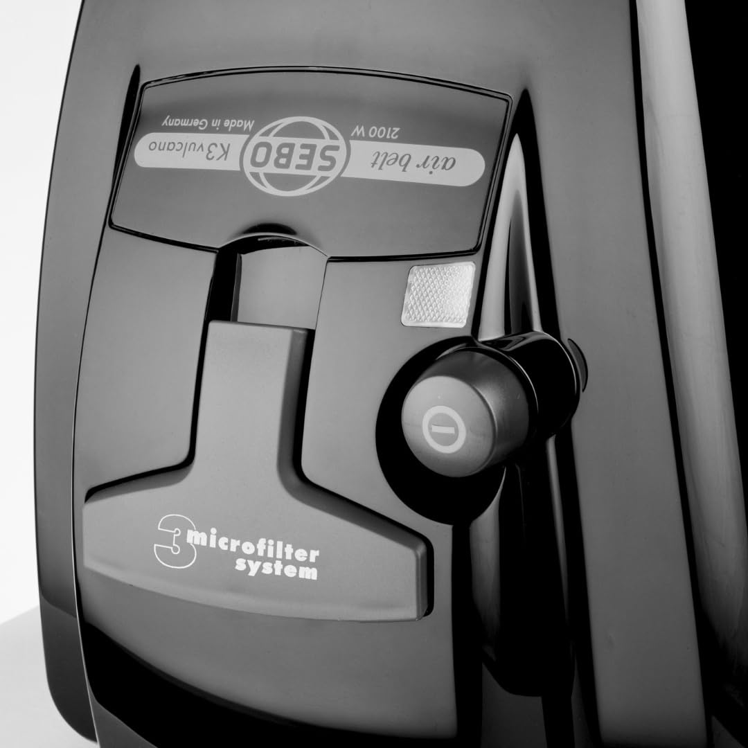 SEBO Official Airbelt K2 and K3 AeraPure Vacuum Bags, 8 Pack, Green Box - Only Compatible with K2 Kombi/Turbo, and K3 Premium Vacuum Models in Canada