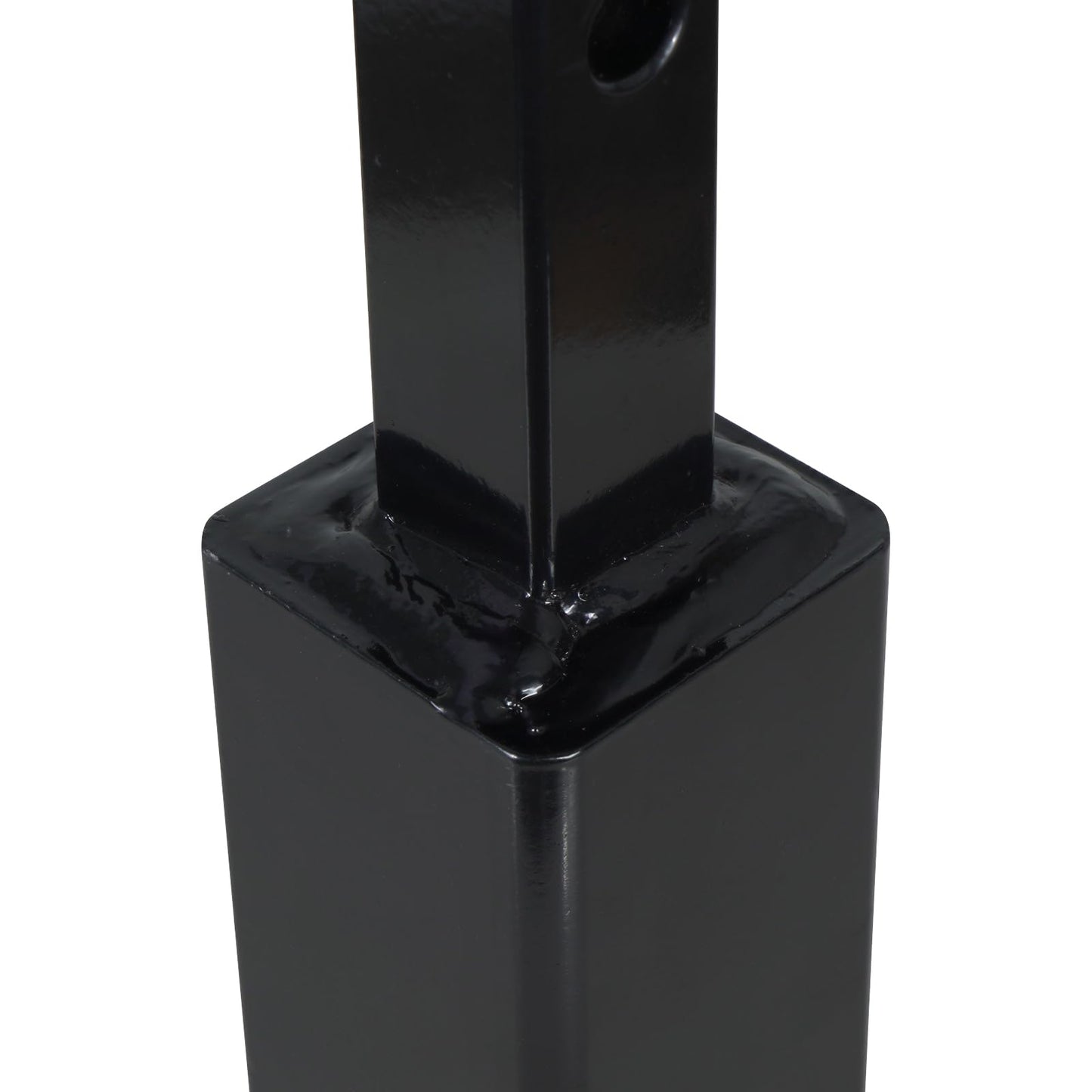 Geksion 1-1/4 to 2" Hitch Adapter Solid Shank 1.25 to 2“Hitch Adapter Include 1/2" Hitch Pin&Clip Set