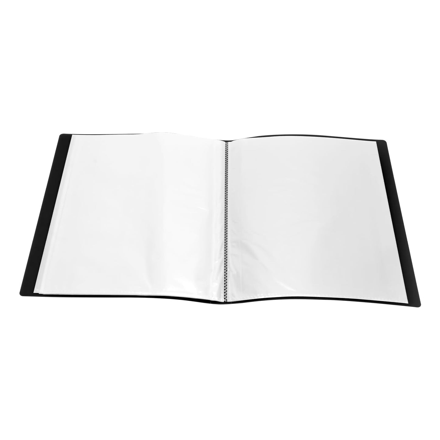 NINGWAAN 6 Pcs Professional Presentation Binder, A4 Portfolio Folder Binder with 60 Plastic Sleeves, Document Organizer for Artwork, Office Papers, Recipe Collections