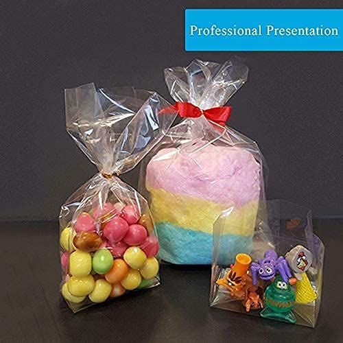 220 ft Clear Cellophane Wrap Roll (31.5in x 220 ft) - 3 Mil Thickness Cellophane Roll, Clear Cellophane Bags Large, Clear Wrapping Paper for Flower Gift Baskets Wrap (31.5" fold into 16")