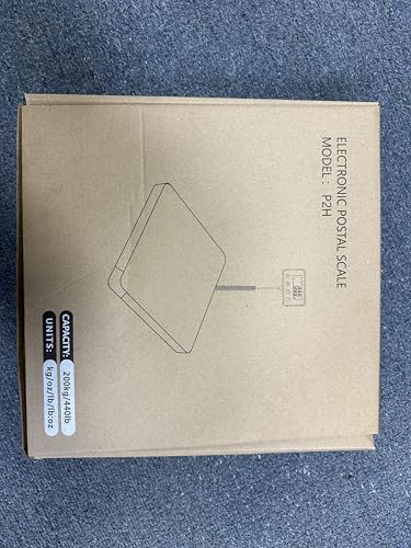 KUAIVO Shipping Scale, 200kg/10g High Accurate Digital Postal Scale with Hold/Tare Function, Shipping Scale for Small Business, Packages, Luggage, Home Use, Battery & Charging Cable Include