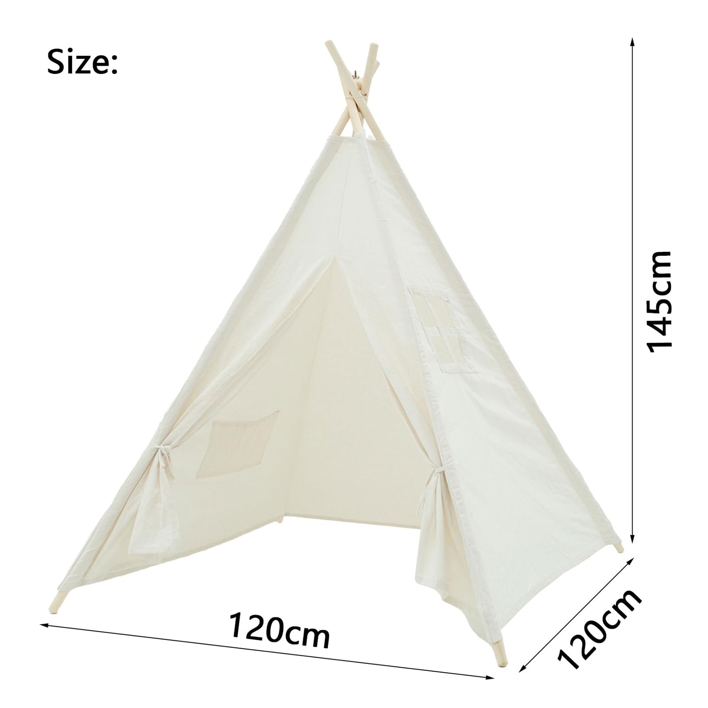 Teepee Tent for Kids,Kids Play Tent tee Pee Kids Tent Indoor Play Tent Kids Fodable Kids Play Tent,The Perfect Play Tent for Girls & Boys