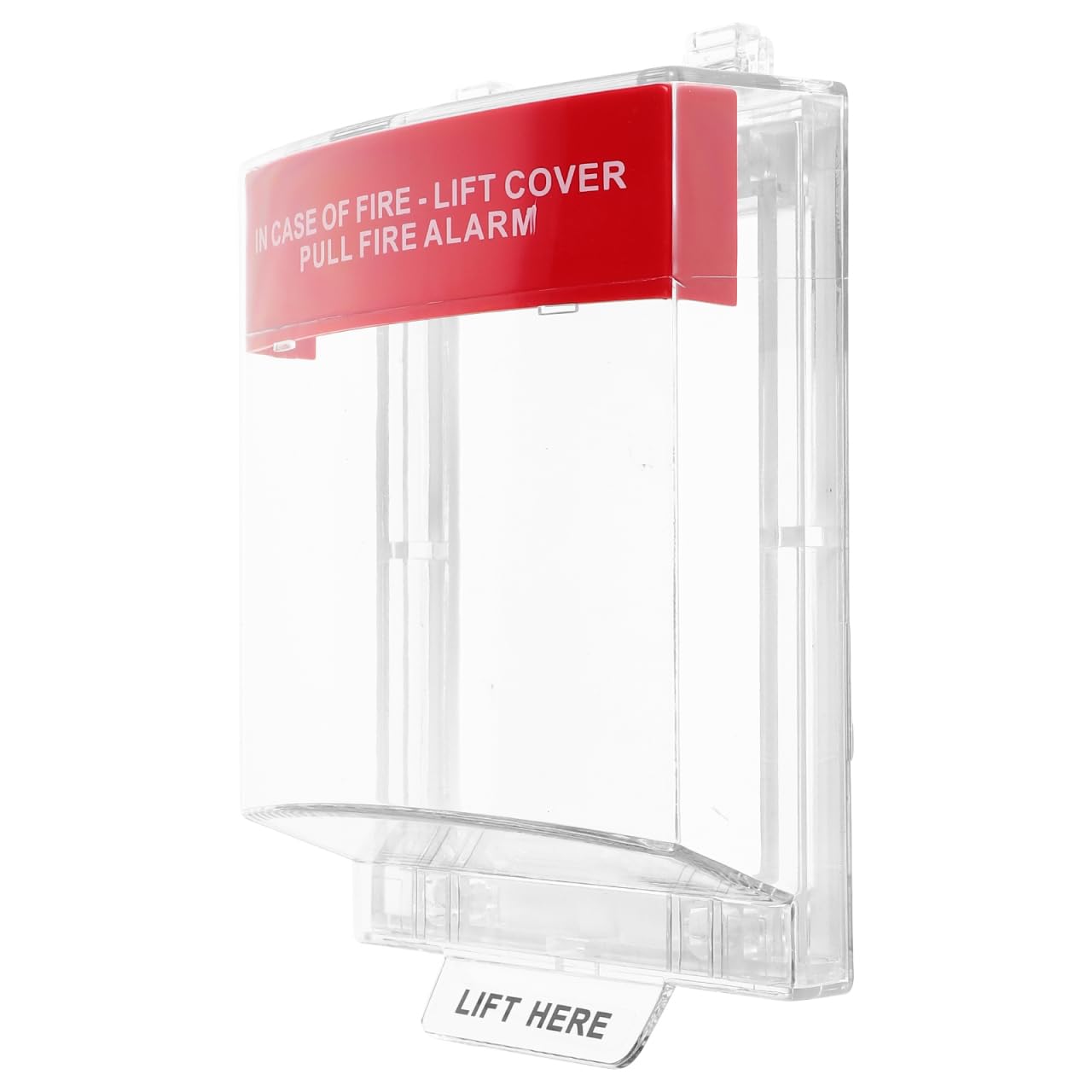 8.45 * 5.11 * 2.16Inch Fire Alarm Cover,Fire Pull Station Cover Full Coverage Protector - Easy Installation for Manual Pull Stations