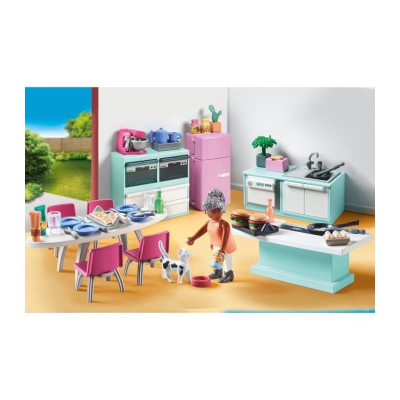 PLAYMOBIL Kitchen with Dining Table