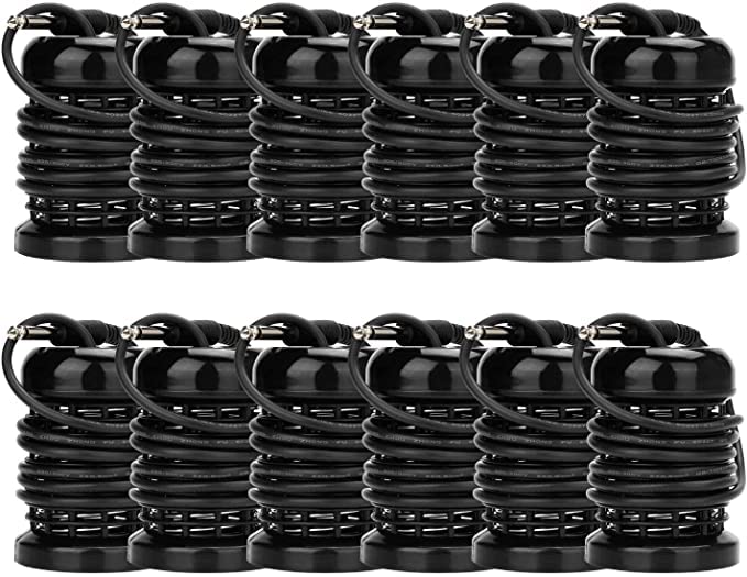 Chomsky Ionic Arrays for Detox Foot Bath, Pack of 12, Black