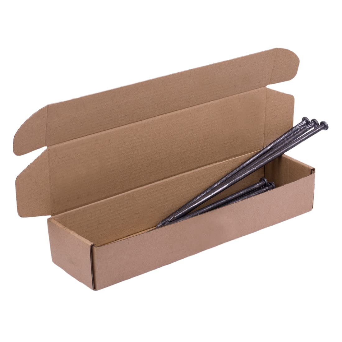 HOT SEAL Landscape Stakes 10 Inch 100 Counts Metal Landscape Edging Anchoring Spikes, Heavy Duty Nails for Artificial Turf Stakes, Paver Edging, Timber Carpentry, Weed Barrier, Tent Pegs, More