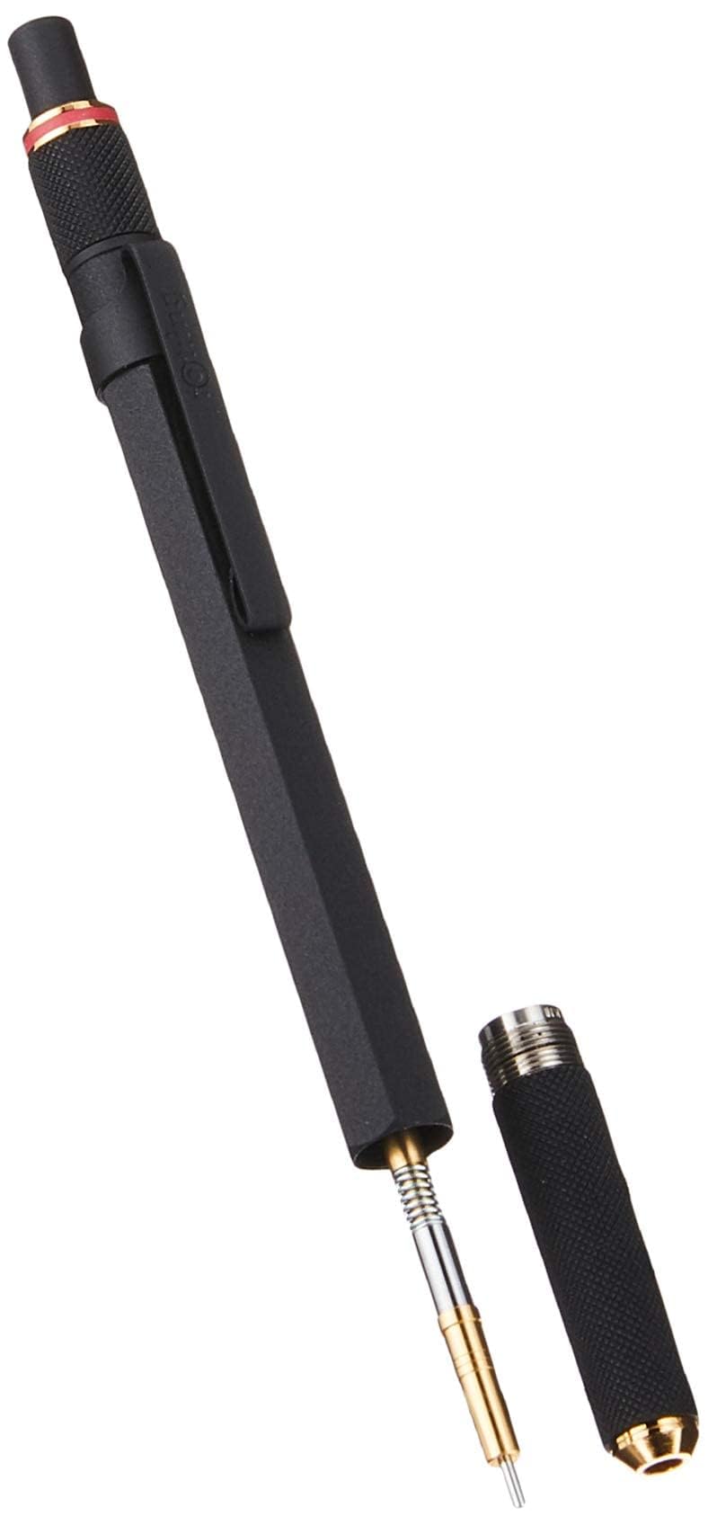 rOtring 800 Retractable Mechanical Pencil, 0.7 mm, Black Barrel