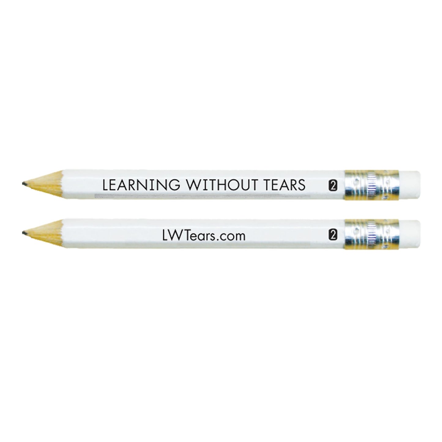 Handwriting Without Tears Learning Without Tears Pencils for Little Hands, Age 5+, Kindergarten, 144#2 Graphite Pencils, Mini Pencils, Bulk School Supplies, Tutoring, Writing