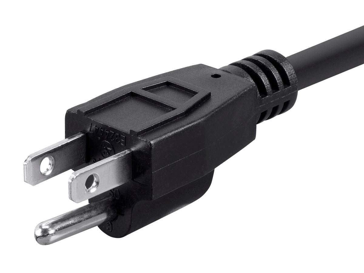 Monoprice NEMA 5-15p to powerCON Connector - 15 Feet, with SJT-Rated Jacket, 16 AWG - Stage Right Series