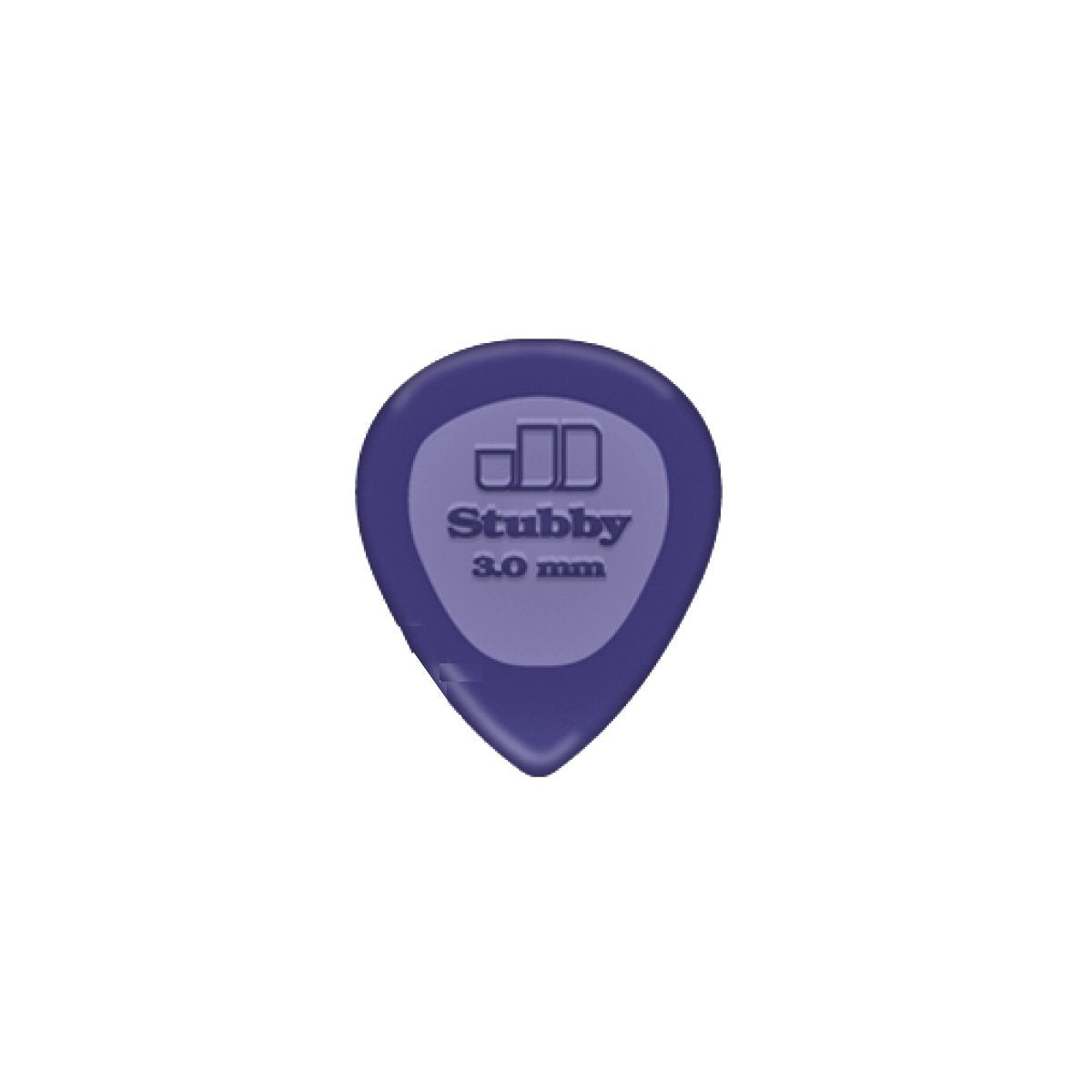 Jim Dunlop 475R3.0 Big Stubby, Dark Purple, 3.0mm, 24/Bag