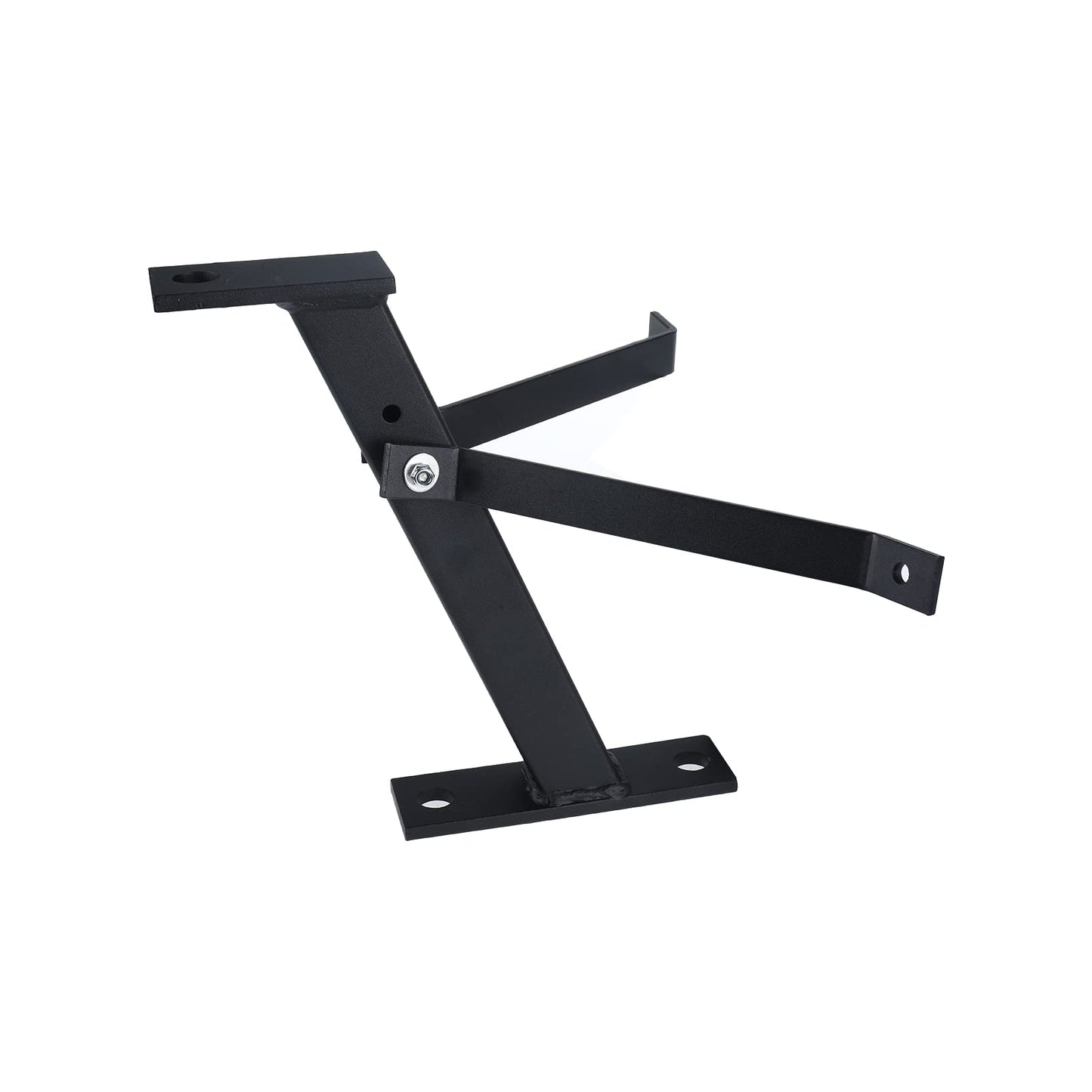 Yaegoo Lawn Mower Hitch, Garden Tractor Trailer Hitch Receiver Solid Iron Construction - Black