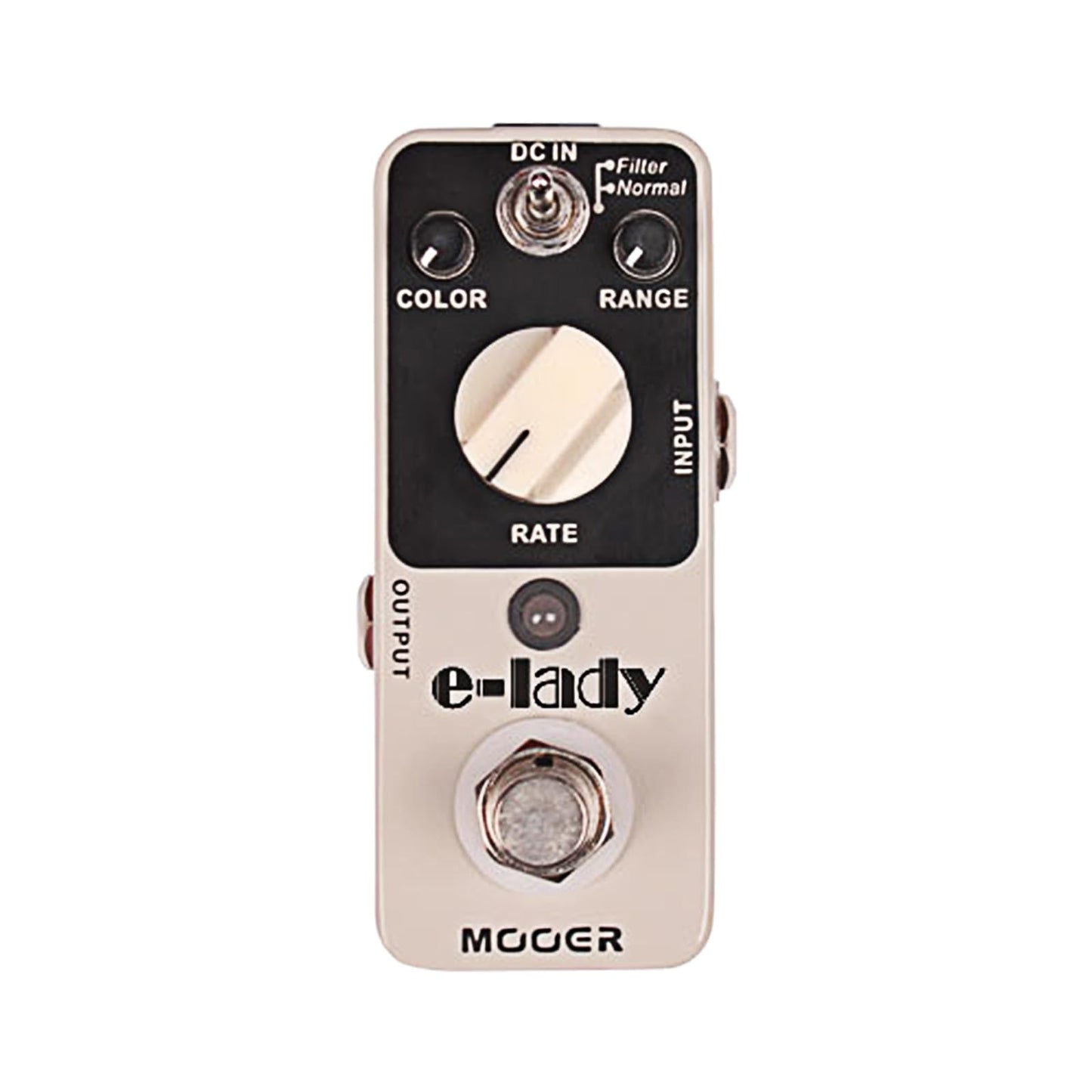 MOOER E-lady Analog Flanger Pedal, Filter Mode, Oscillator effects, Ture Bypass