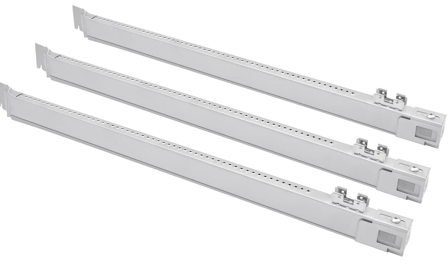 67489 67491 19 1/2" Burner Tubes for Weber Genesis II Grill Parts, Replacement for Weber GS4 Genesis 2 E-310 E-330 S-310 E-315 S-335 S-345 Grill Parts, for Weber 3 & 6 Burner Genesis II &II/LX Grills