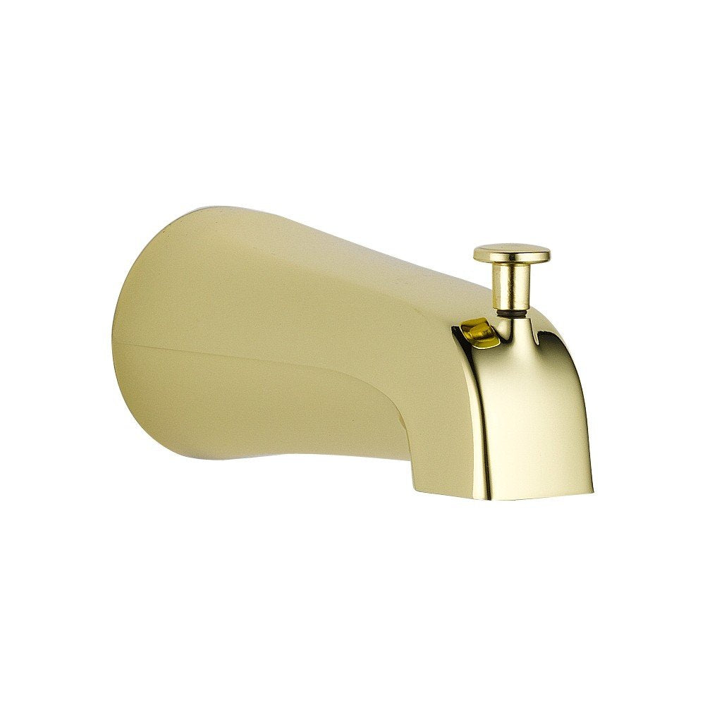 Delta U1075-PB-PK Diverter Tub Spout, Polished Brass, 0.5