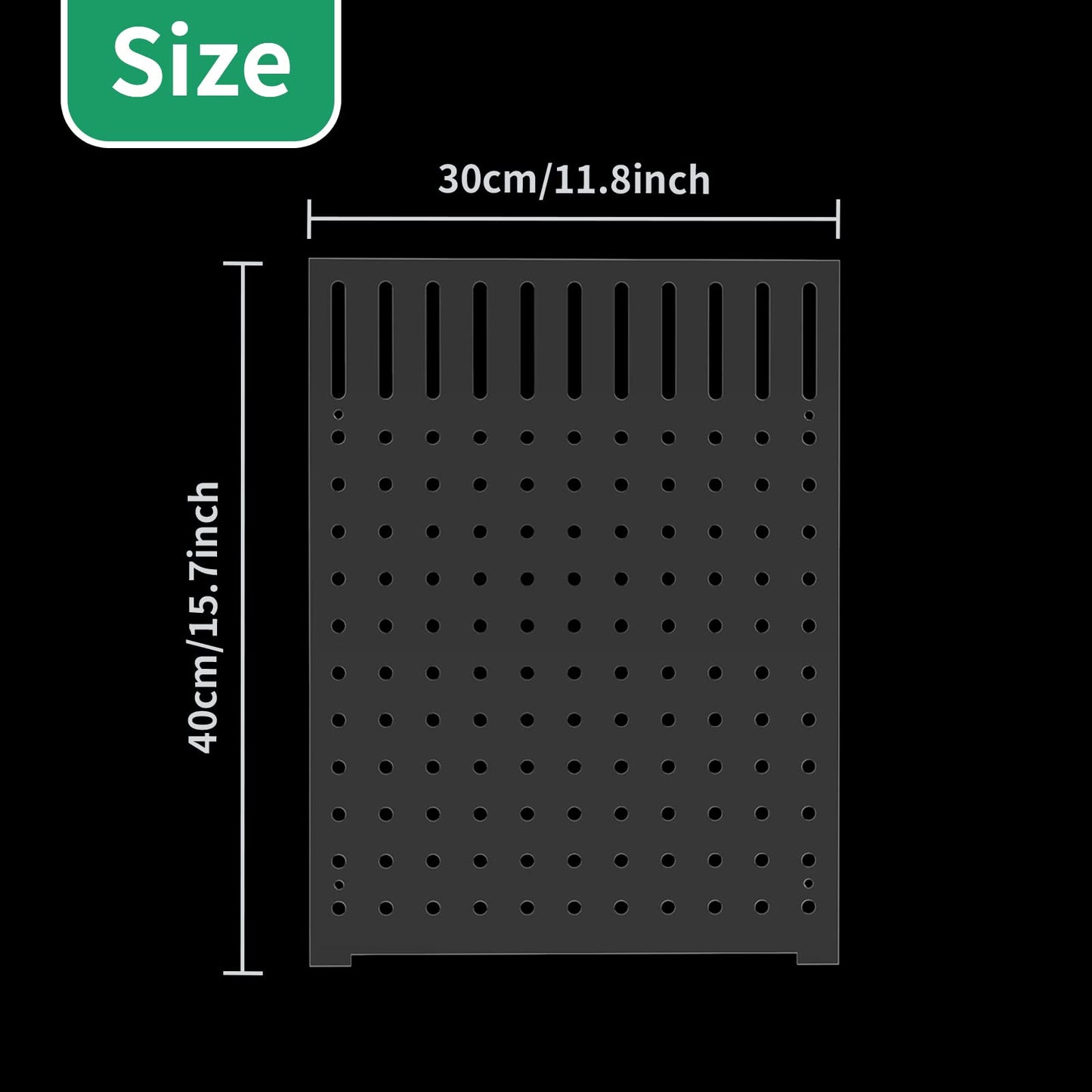 HingoFuni Aquarium Fish Tank Divider Acrylic Isolation Grid Board with Suction Cups Included Clear Fish Separator Transparent Plate Baffle Cover Blocking Fish Partition Net 30x40cm/11.81x15.74in