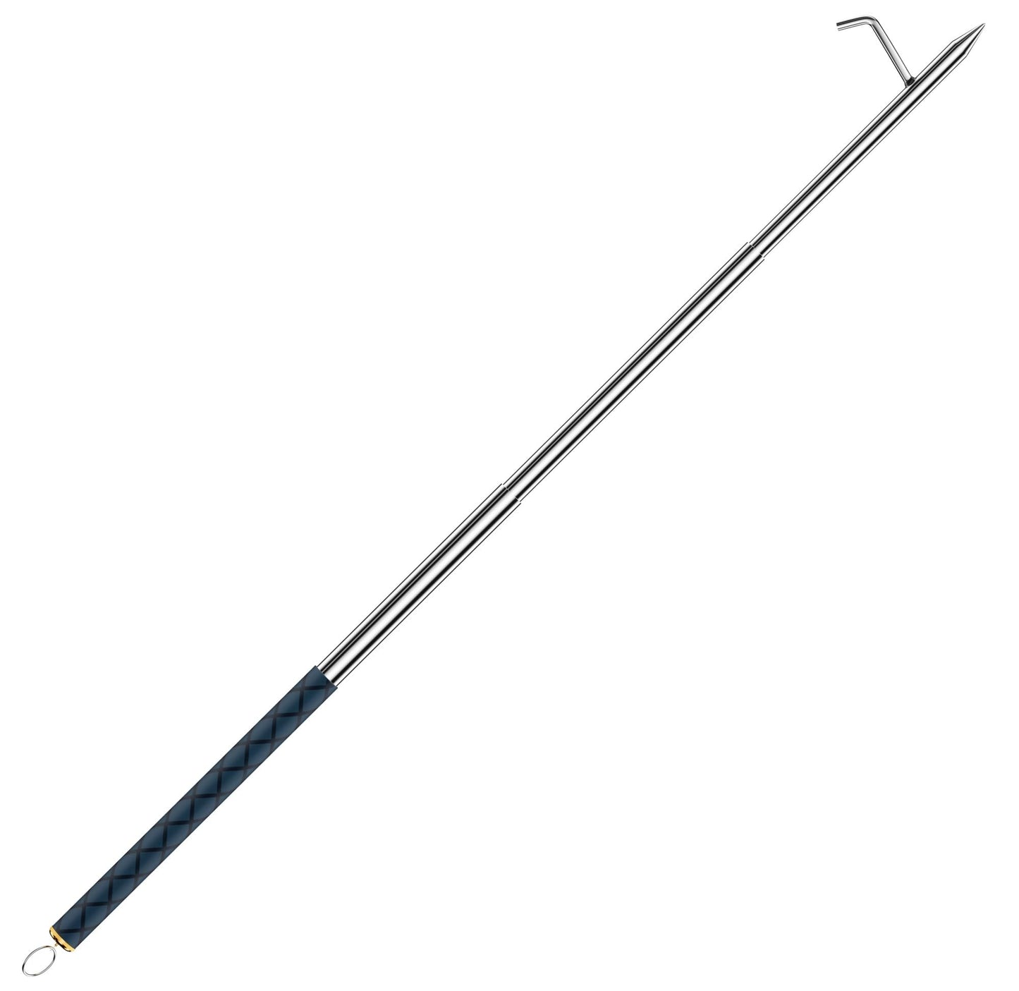 49 Inches Fire Poker for Fire Pit Outdoor, Extra Long Campfire Poker Blower, Stainless Steel Fireplace Tools Indoor
