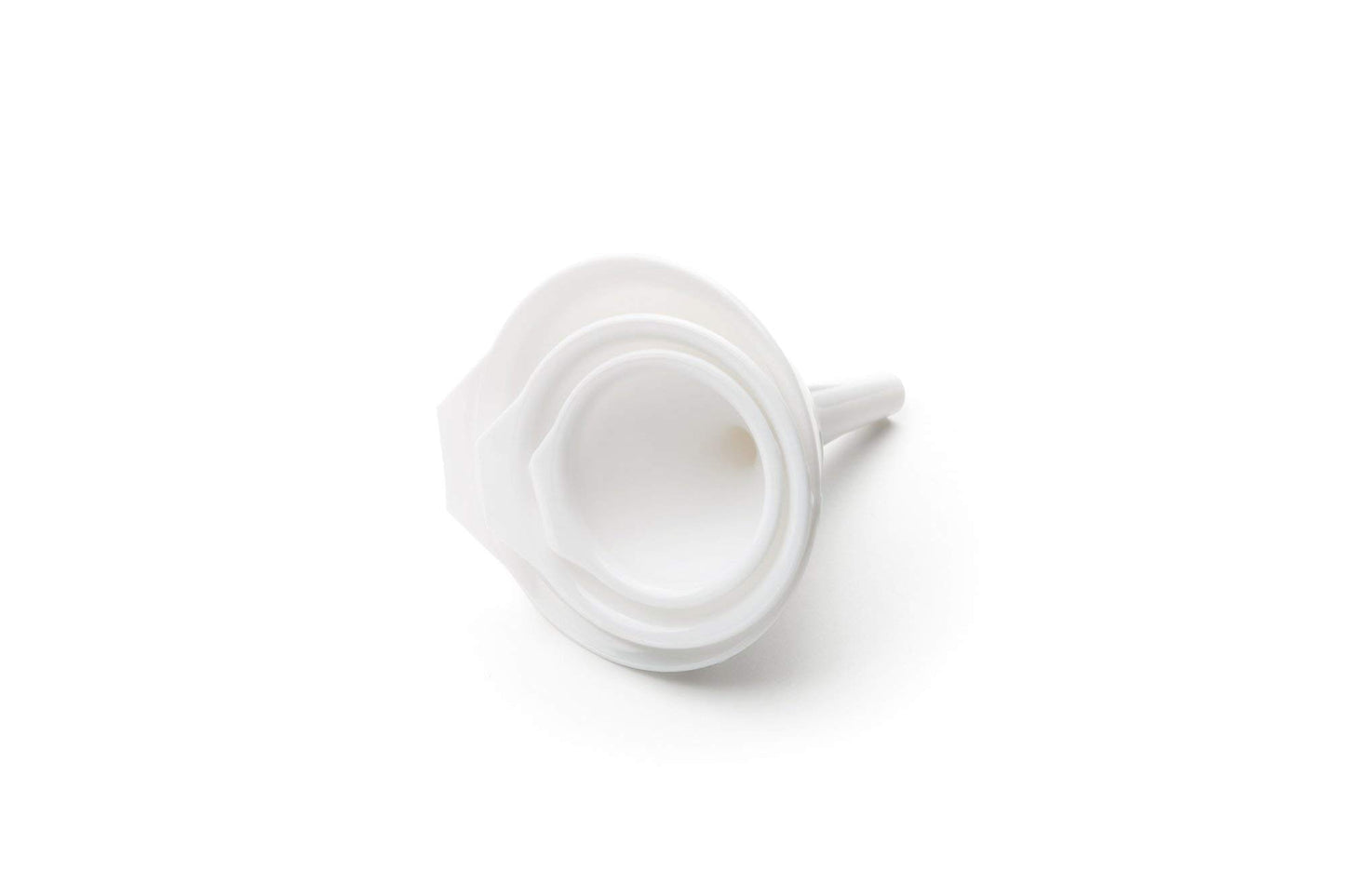 Fox Run 5299 Funnel Set, Plastic, 3-Piece, White, 4.75 x 6 x 9.5 inches