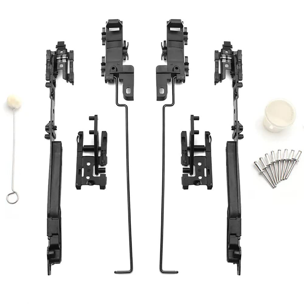 Sunroof Track Assembly Repair Kit Fit for F250 F350 F450 2005-2016, Ford F150 2000-2014, Ford Expedition 2000-2017,Lincoln Navigator 2000-2017,Lincoln Mark LT 2006-2008