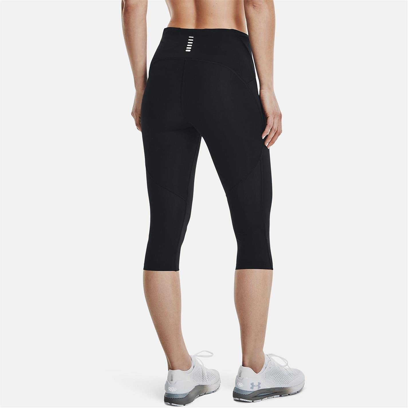 Under Armour Women's Fly Fast 2.0 Running Capri, Black/Black, Small