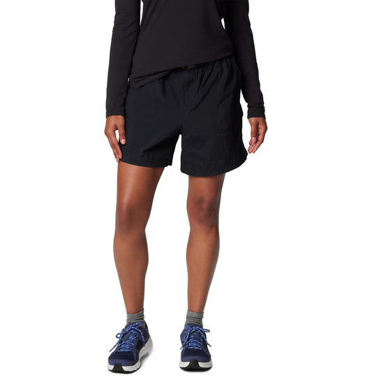 Columbia Women's Sandy River Cargo Short Ii, Black, Large/6" Inseam