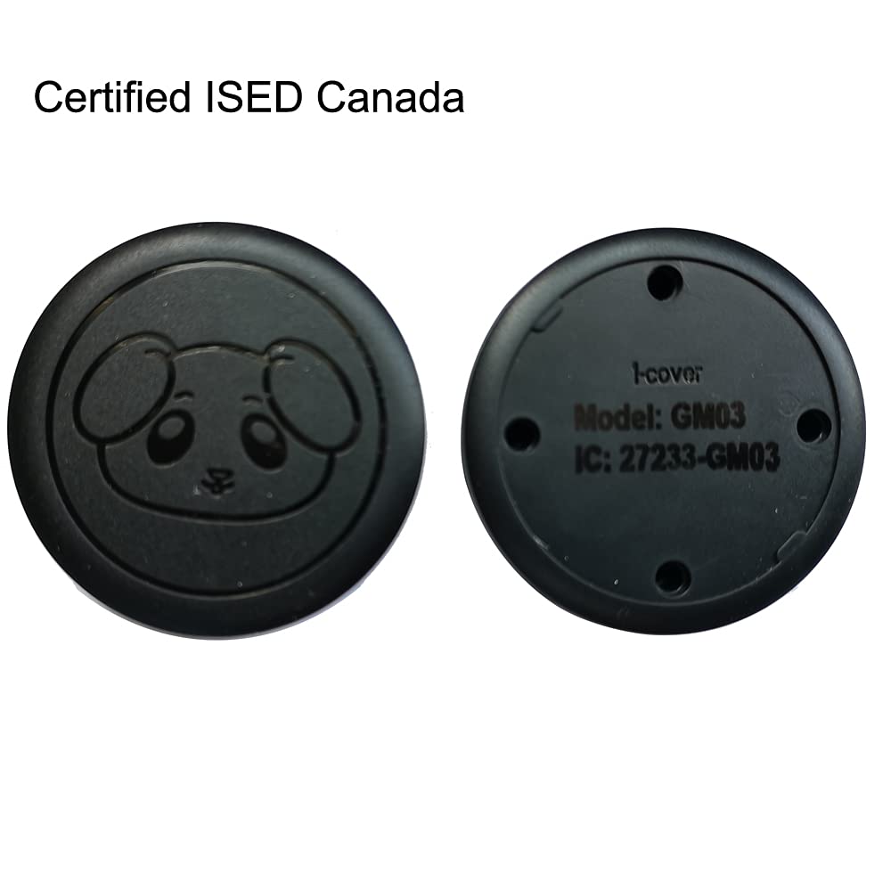 Dog Doorbell Doggie Door Bell for Potty Training with Warterproof Touch Button Smart Dog Bells to Go Outside (Black)