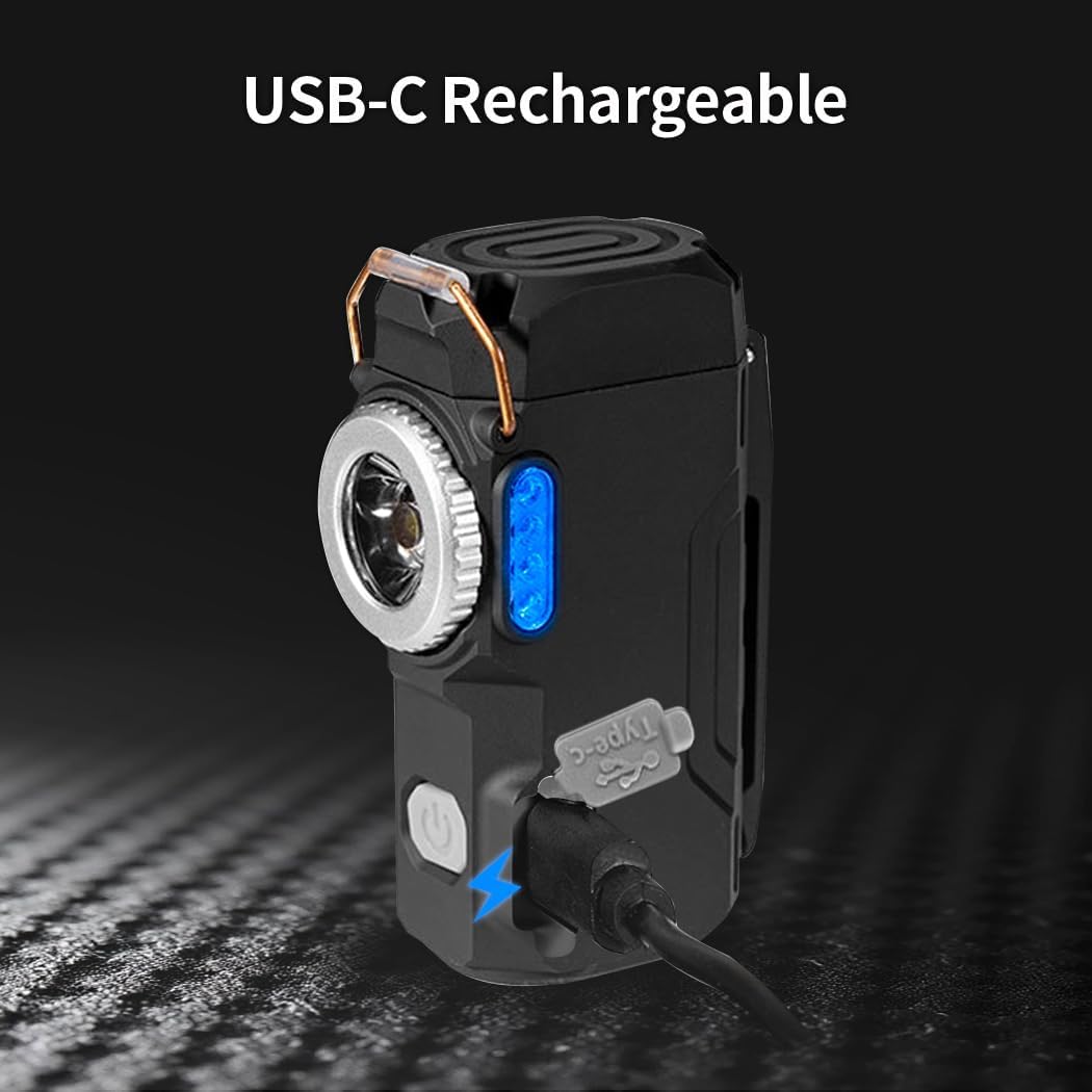 BY-J Electric Lighter with Digital Display and Flashlight - Type C Smart Fast Charge, Plasma Arc, Waterproof and Windproof Flameless Cool for Camping, Hiking, Outdoor Activities, Black