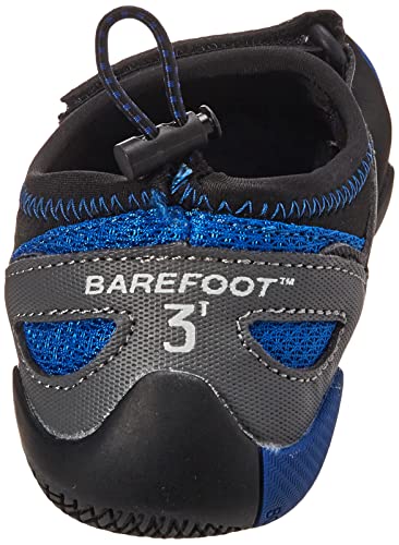 Body Glove 3T Barefoot MAX Water Shoe, Black/Dazzling Blue, 7