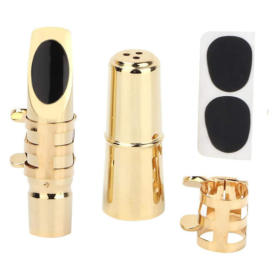 Metal Tenor Saxophone Mouthpiece, Professional Musician, Durable Brass Sax Accessory, for Tenor Saxophones