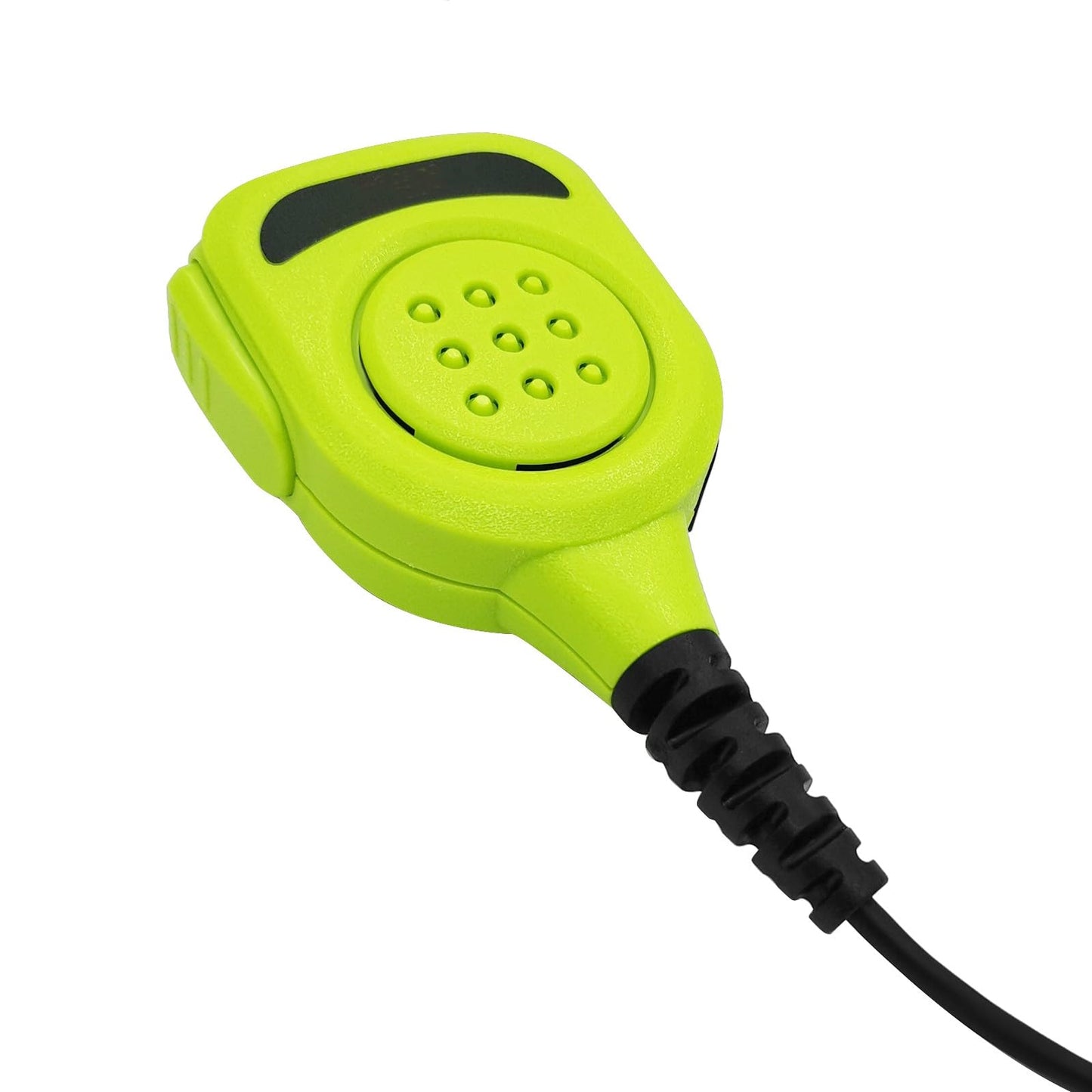 HELETUL Handheld Walkie Talkie Microphone IP67 Waterproof Mic Remote Speaker Shoulder Microphone Compatible with Motorola Talkabout t465 t6500 t600 t475 t470 605 t800 472 Series Radio (Green)