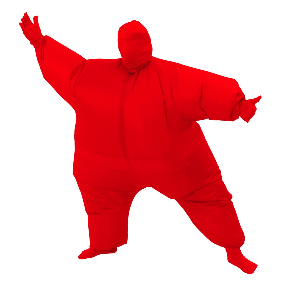 RHYTHMARTS Inflatable Costume Full Body Suit Funny Fancy Dress Cosplay Clothes Party Toy Gift (Red)
