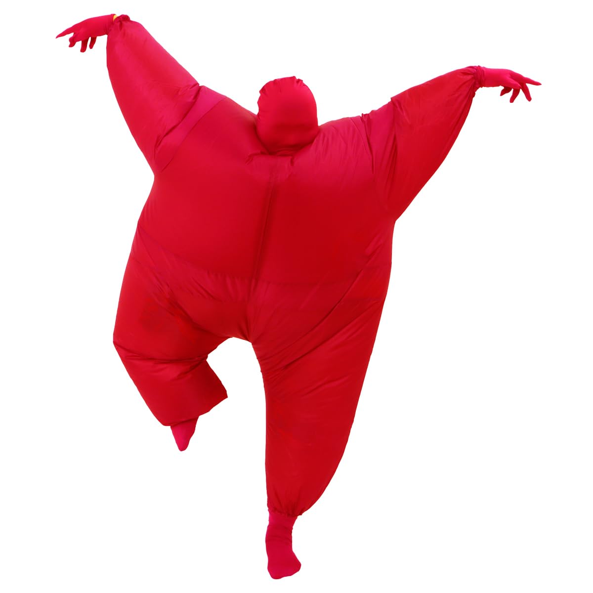 RHYTHMARTS Inflatable Costume Full Body Suit Funny Fancy Dress Cosplay Clothes Party Toy Gift (Red)